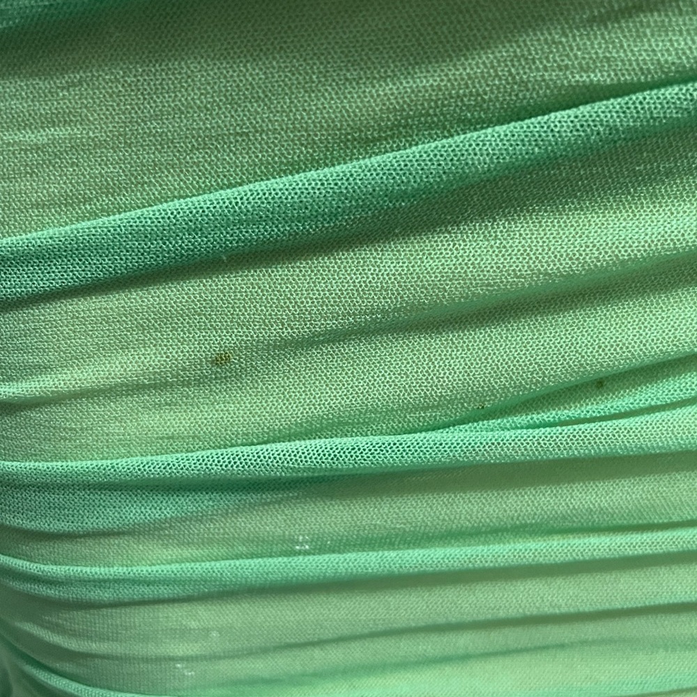 Green Ruffle Dress - Picture 5 of 11